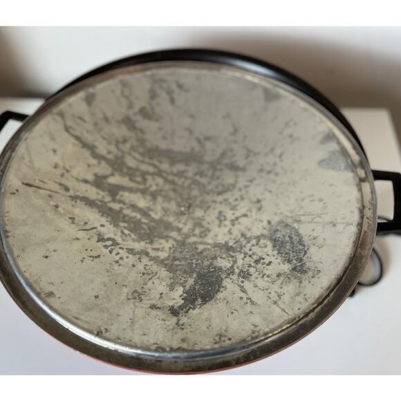 Vintage Kenmore MCM Electric 6-Quart Wok Non-Stick Surface Red 15" Works Great - Picture 8 of 8